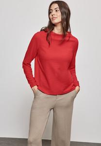 Рубашка с длинными рукавами STRUKTUR Street One, красный