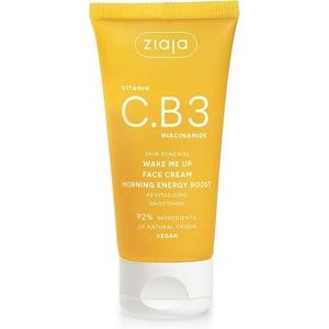 Крем для лица с витамином C.B3 и ниацинамидом «Разбуди меня» 50 мл, Ziaja