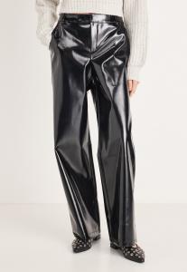 Брюки Gina Tricot STRAIGHT TROUSERS, Black