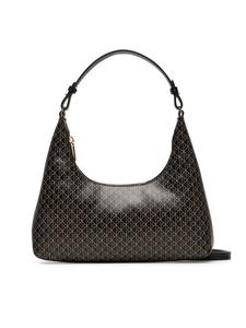 Женская сумка Emblem Aop Conv Shoulder Bag LV04F3298G Calvin Klein, чёрный