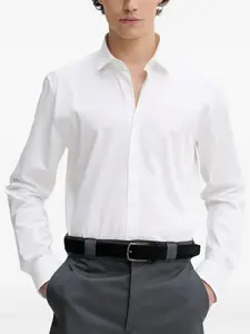 Рубашка с длинными рукавами HUGO, белый