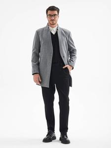 Пальто межсезонное Antioch, светло-серый