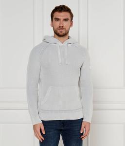 Толстовка мужская Joop! Jeans из вафельного трикотажа, серый