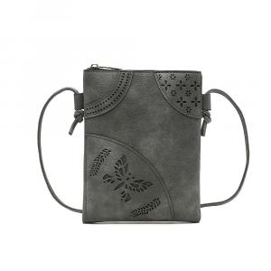 Mkf Collection Willow Женская сумка через плечо из веганской кожи от Mia K MKF Collection, цвет Charcoal Grey