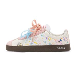 Adidas Vl court 2.0 устойчивые к истиранию низкие кроссовки german army unisex light pink