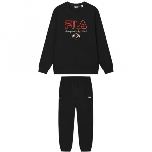 Оригинальный повседневный спортивный костюм для мужчин ORIGINALE FILA, черный