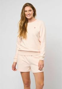 Толстовка U.S. Polo Assn., розовый