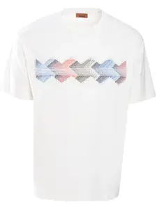 Футболка с короткими рукавами Missoni, белый
