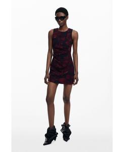 Женское платье-сарафан с драпировкой Desigual, Dark red