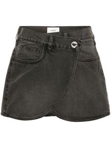 Coperni джинсовая мини-юбка, серый