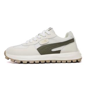 X-ZONE X ZONE Легкие дышащие низкие скейтерские кроссовки для мужчин с эффектом увеличения роста - дышащий сетчатый материал бежево-зеленый, цвет Breathable Mesh Beige Green