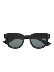 Солнцезащитные очки с гравировкой Saint Laurent, черный