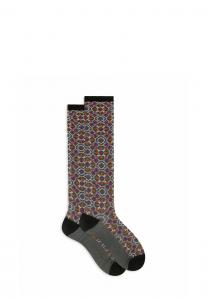 Носки Gallo LUNGHE FANTASIA PIASTRELLA, Black