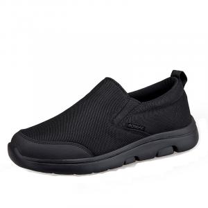 RONGSHI Скользоустойчивые элегантные папины и мамины плоские повседневные туфли без шнуровки для пожилых унисекс фуксия, цвет Fuchsia