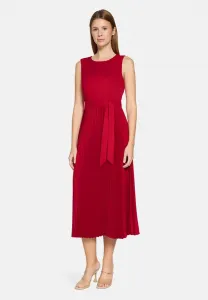 Коктейльное платье/вечернее платье с плиссе Vera Mont, Red Rose