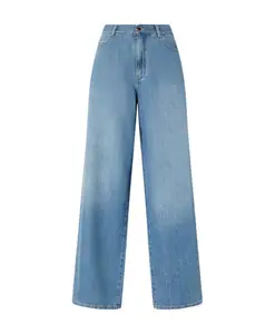 Широкие джинсы Pinko, синий