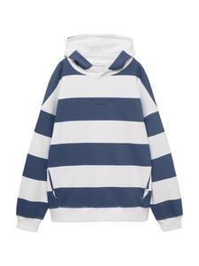Толстовка MANGO KIDS STRIPHO, морской синий