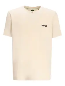 Футболка с логотипом Boss, белый