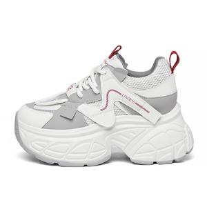 Низкие массивные кроссовки женские Bull charm, Beige Gray