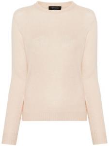 Fabiana Filippi кашемировый джемпер с круглым вырезом, оранжевый