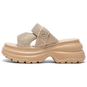 Кожаные лоскутные сандалии с вырезами, тихие, женские Senda, Light Blue