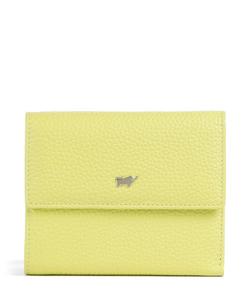 Кошелек Asti RFID из мелкозернистой коровьей кожи Braun Büffel, зеленый