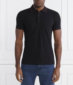 Поло BOSS GREEN Paule 4 Slim Fit, черный