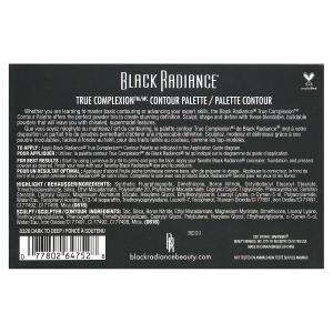 Палетка для контуринга Black Radiance True Complexion 8326 от темного до глубокого