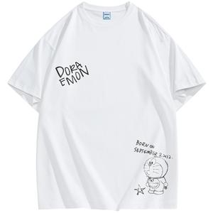 Футболка унисекс Doraemon с длинным рукавом (черная)