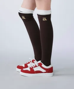 Высокие носки Point Frill Archivio, цвет Brown (010)