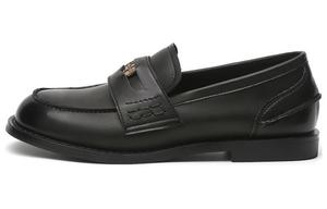 KEKAFU Лоферы женские черно-коричневые