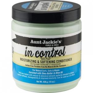 Увлажняющий и смягчающий кондиционер Aunt Jackie'S In Control против пуфа, 15 унций, Shea Moisture