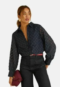 Блузка на пуговицах Love & Roses, Navy