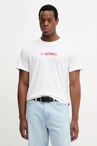 Хлопковая футболка G-Star, белый