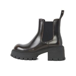 Ботинки Челси женские 13 см PT'SON, Khaki Fabric Lining