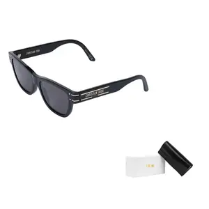 Ацетатные квадратные солнцезащитные очки женские DIOR, черный