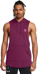 Мужская толстовка без рукавов Under Armour Project Rock Payoff, (505) Purple Gemini/Vivid Magenta