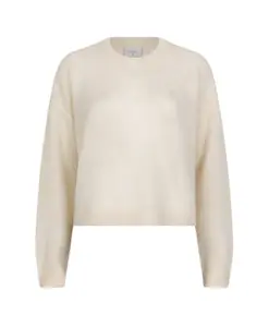 Свитер из альпаки кремового цвета (овсяный крем). Dante 6, бежевый