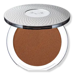 Универсальная прессованная минеральная косметика 4-в-1 с широким спектром защиты SPF 15 PÜR, Cinnamon DN5 (dark brown skin w/golden undertones)