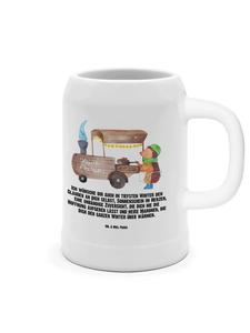 Пивная кружка с ежиком и каштанами, надпись на белом фоне Mr. & Mrs. Panda