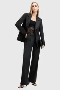 КРУЖЕВЫЕ брюки AllSaints, черный