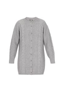 Вязаный кардиган DreiMaster Vintage, серый