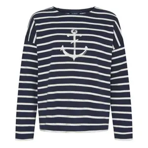 Лонгслив Sea Ranch Nessie Print, синий