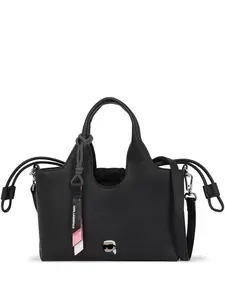 Маленькая сумка-тоут Ikon KARL LAGERFELD, черный