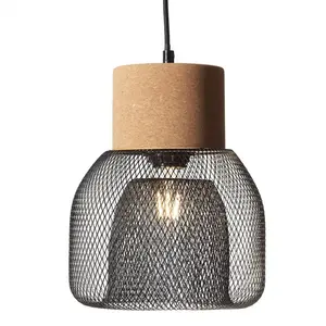 Подвесной светильник Flaka E27 1 шт. 1 плафон, черный матовый Brilliant, Schwarz matt