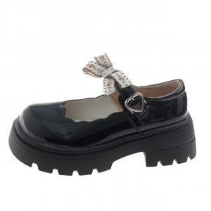 PARK DANCE Массивные туфли Мэри Джейн на каблуке для женщин 1519 черные, цвет 1519 black