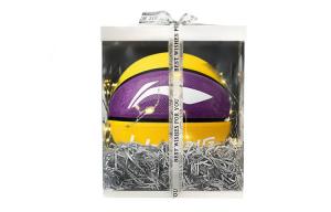 LINING Резиновый баскетбольный мяч yellow purple white размер 5 размер 7 тренировочный unisex