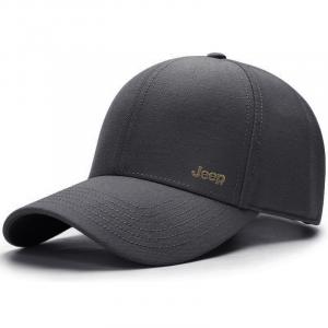 Jeep Хлопковая бейсболка унисекс, Dark Gray