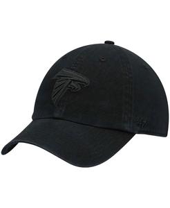 Мужская черная регулируемая кепка в тон Atlanta Falcons Team '47 Brand