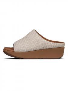 Fitflop Сандалии на танкетке бежевого цвета